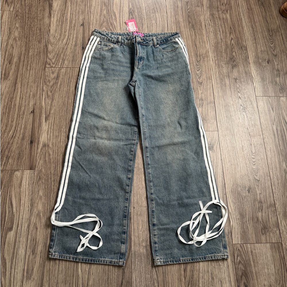 Edikted ribbon jeans
